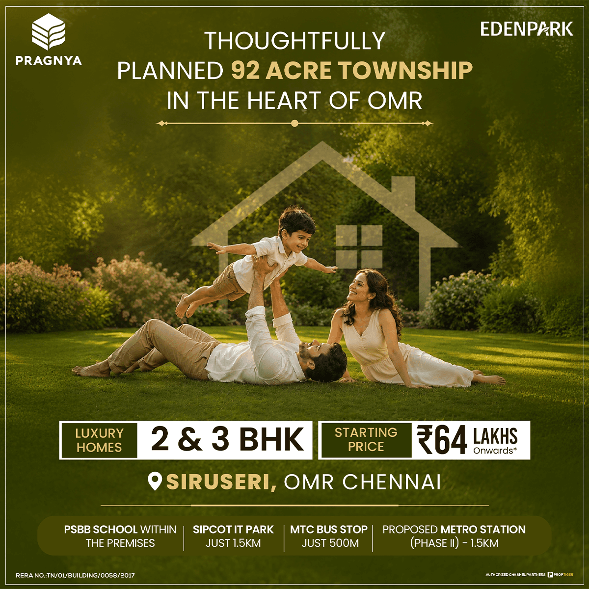 Pragnya Eden Park Overview