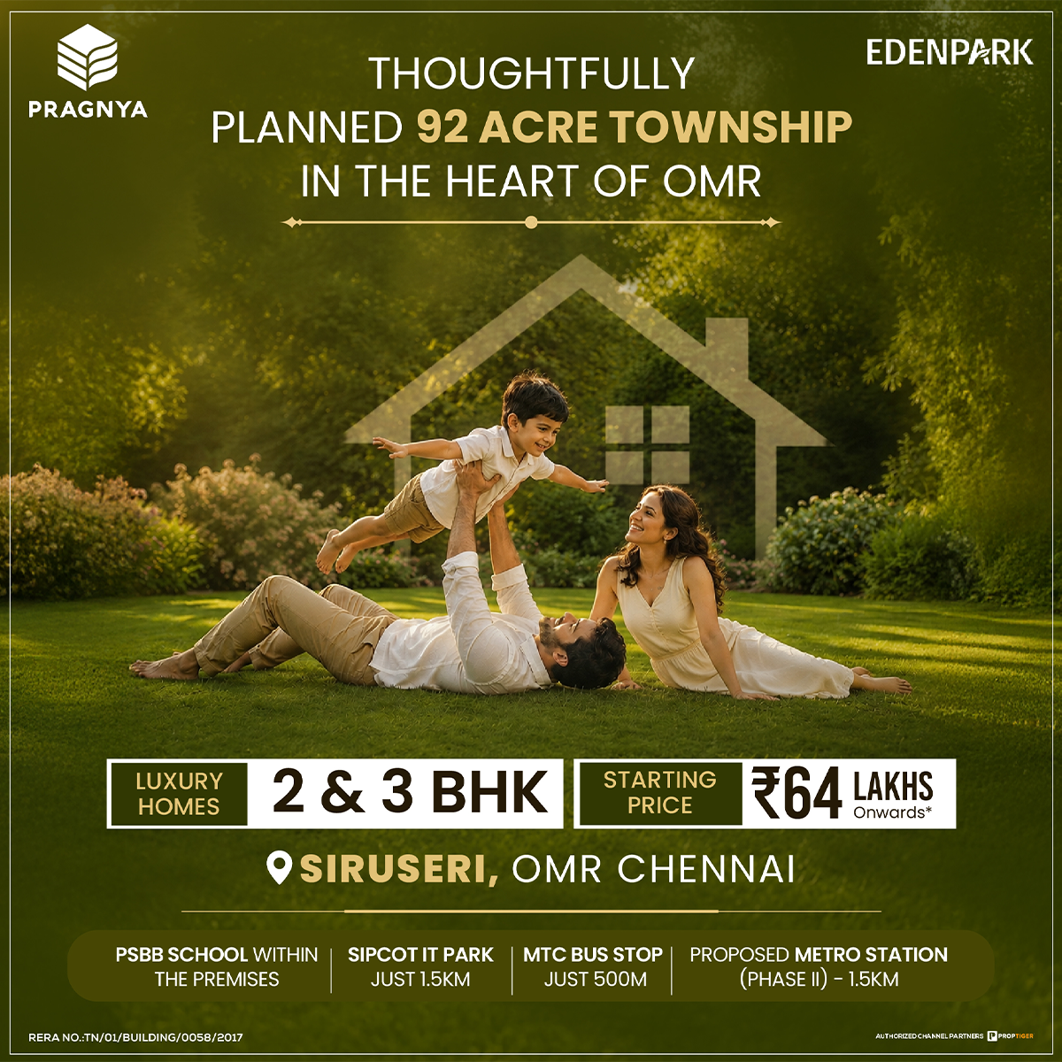 Pragnya Eden Park Overview